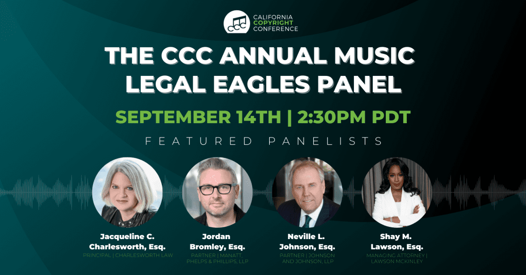 The CCC Annual Music Legal Eagles Panel